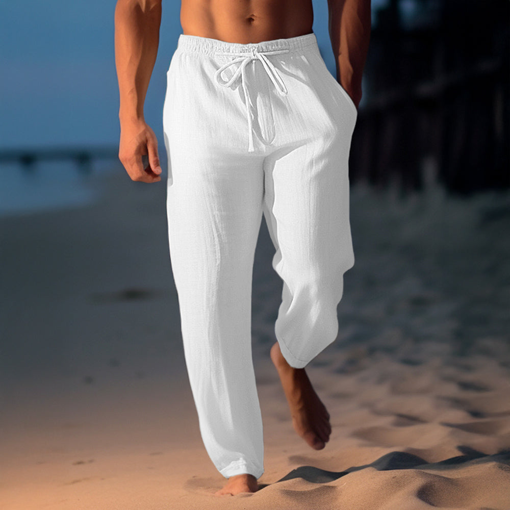 ARNAUD LYON | PANTALONS EN LIN