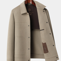 ARNAUD LYON | MANTEAU EN LAINE D'AUTOMNE