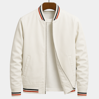 ARNAUD LYON | VESTE BOMBER D'ÉTÉ AVEC RAYURES