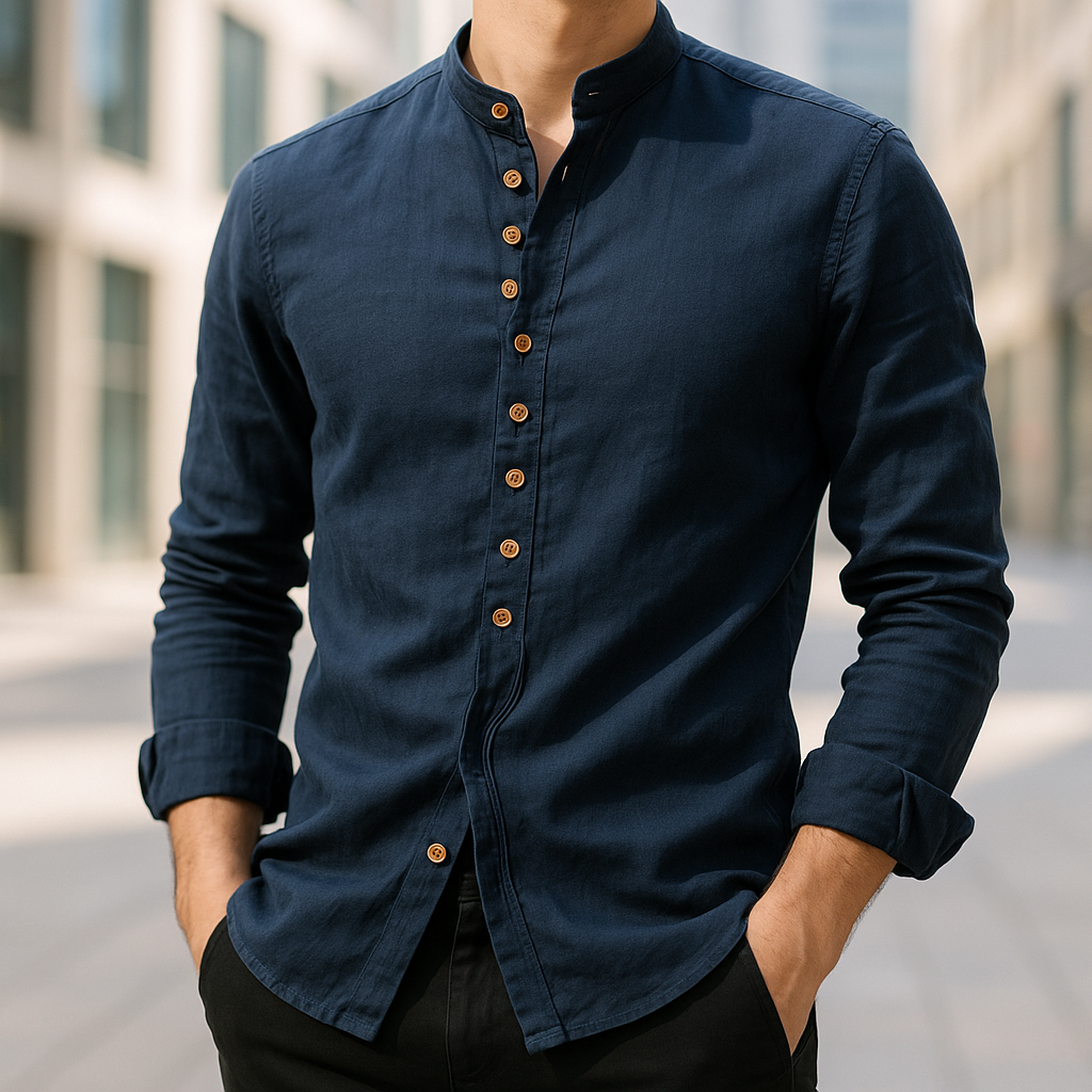 ARNAUD LYON | CHEMISE EN LIN ET COTON