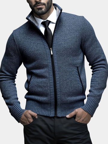 ARNAUD LYON | GILET HOMME LUXE AVEC FERMETURE ÉCLAIR