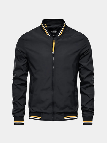 ARNAUD LYON | VESTE BOMBER DE LUXE POUR HOMME AUTOMNE