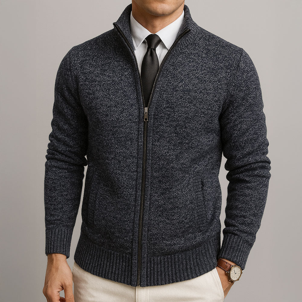 ARNAUD LYON | CARDIGAN EN LAINE SUR MESURE