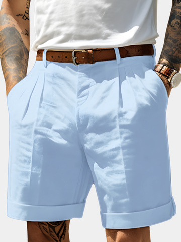 ARNAUD LYON | BERMUDAS ÉLÉGANTS EN COTON RESPIRANT
