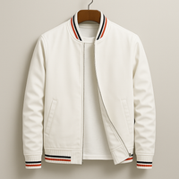ARNAUD LYON | VESTE BOMBER D'ÉTÉ AVEC RAYURES