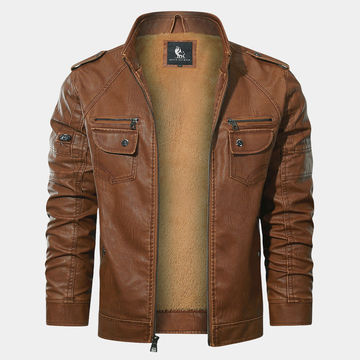 ARNAUD LYON | VESTE BIKER EN FLEECE