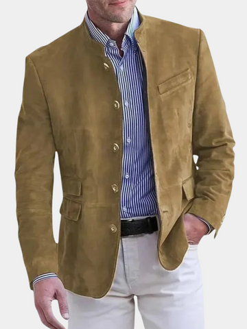 ARNAUD LYON | VESTE EN CUIR SUEDE