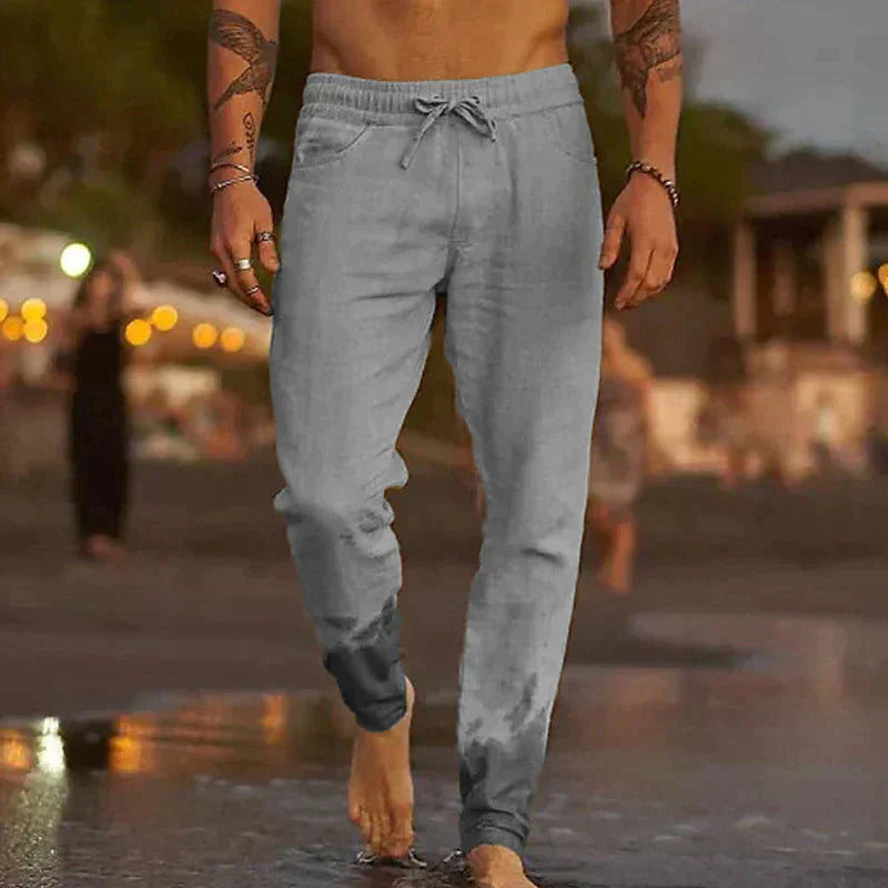 ARNAUD LYON | PANTALONS DE PLAGE EN LIN