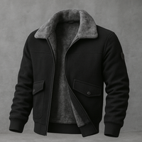 ARNAUD LYON | VESTE POUR HOMME AVEC FAUSSE FOURRURE