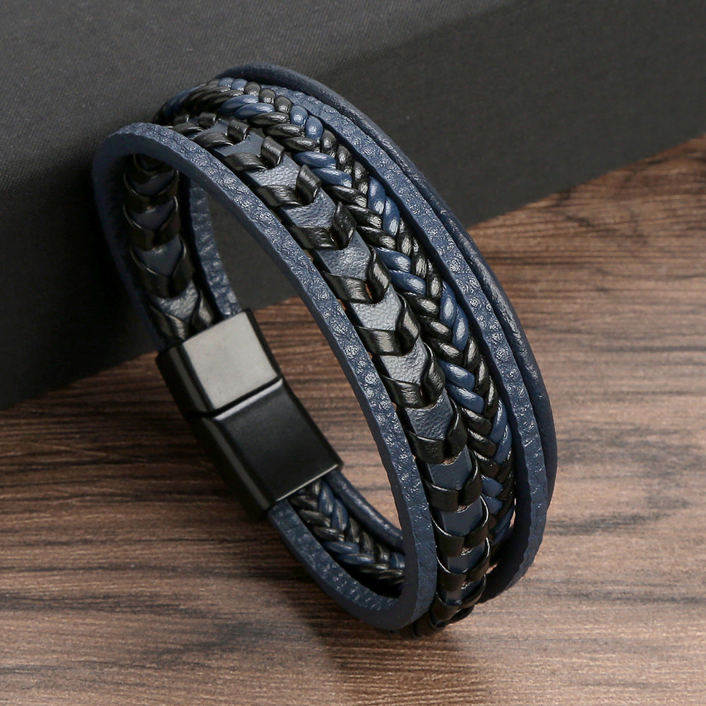ARNAUD LYON | BRACELET HOMME EN CUIR DE LUXE