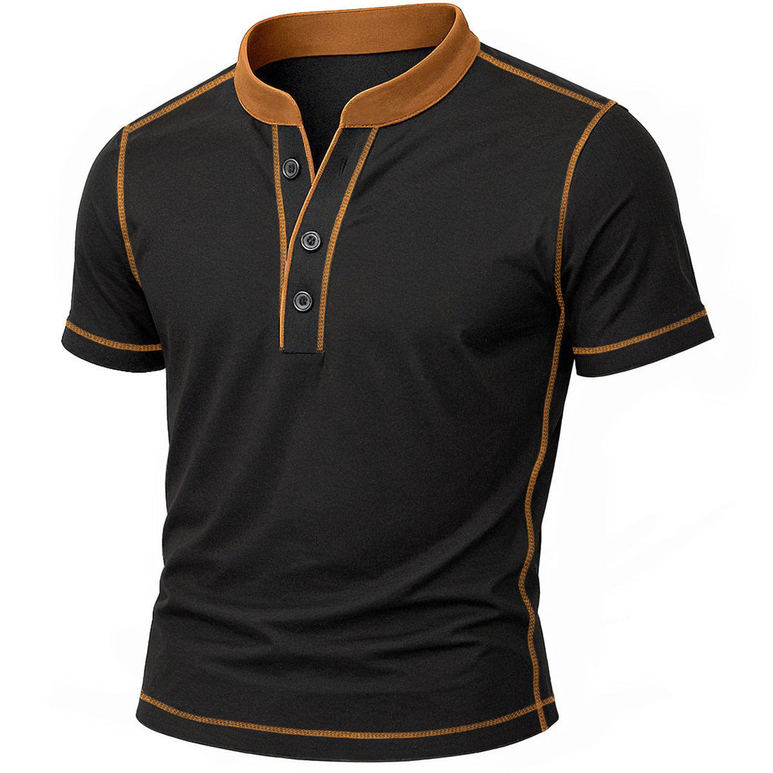 ARNAUD LYON | CHEMISE HENLEY AVEC BORD EMBER