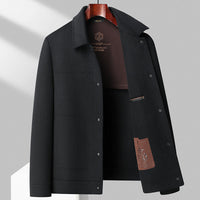 ARNAUD LYON | MANTEAU EN LAINE D'AUTOMNE