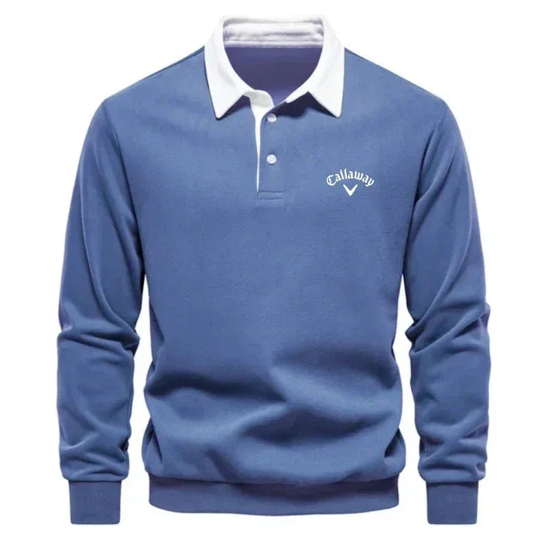 ARNAUD LYON | PULL POLO AVEC CONTRASTES RAFFINÉS