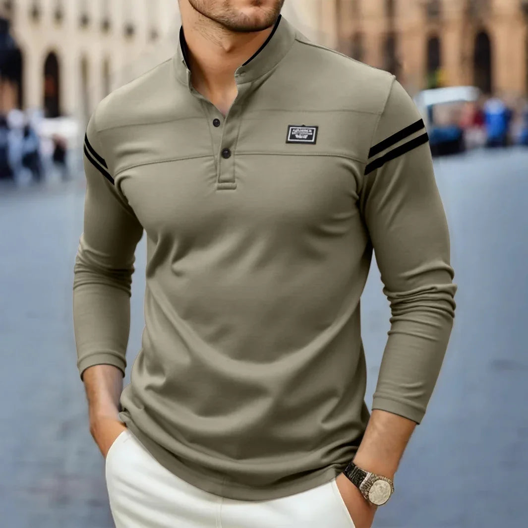 ARNAUD LYON | T-SHIRT À MANCHES LONGUES MODERNE POUR HOMME