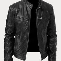 ARNAUD LYON | VESTE DÉCONTRACTÉE EN CUIR