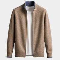 ARNAUD LYON | VESTE EN MAILLE AVEC ZIP