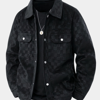 ARNAUD LYON | VESTE EN VELOURS SUEDE