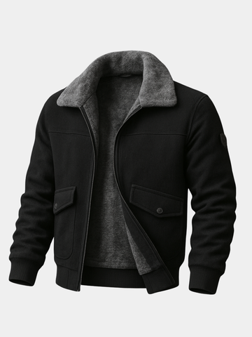 ARNAUD LYON | VESTE POUR HOMME AVEC FAUSSE FOURRURE