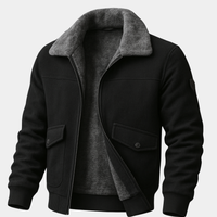 ARNAUD LYON | VESTE POUR HOMME AVEC FAUSSE FOURRURE
