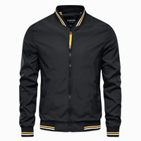 ARNAUD LYON | VESTE BOMBER DE LUXE POUR HOMME AUTOMNE