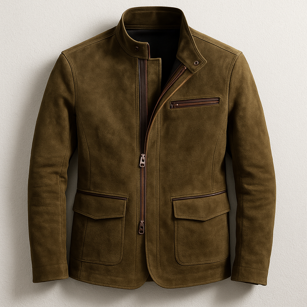 ARNAUD LYON | VESTE EN DAIM