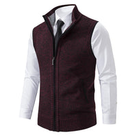ARNAUD LYON | GILET EN MAILLE CLASSIQUE