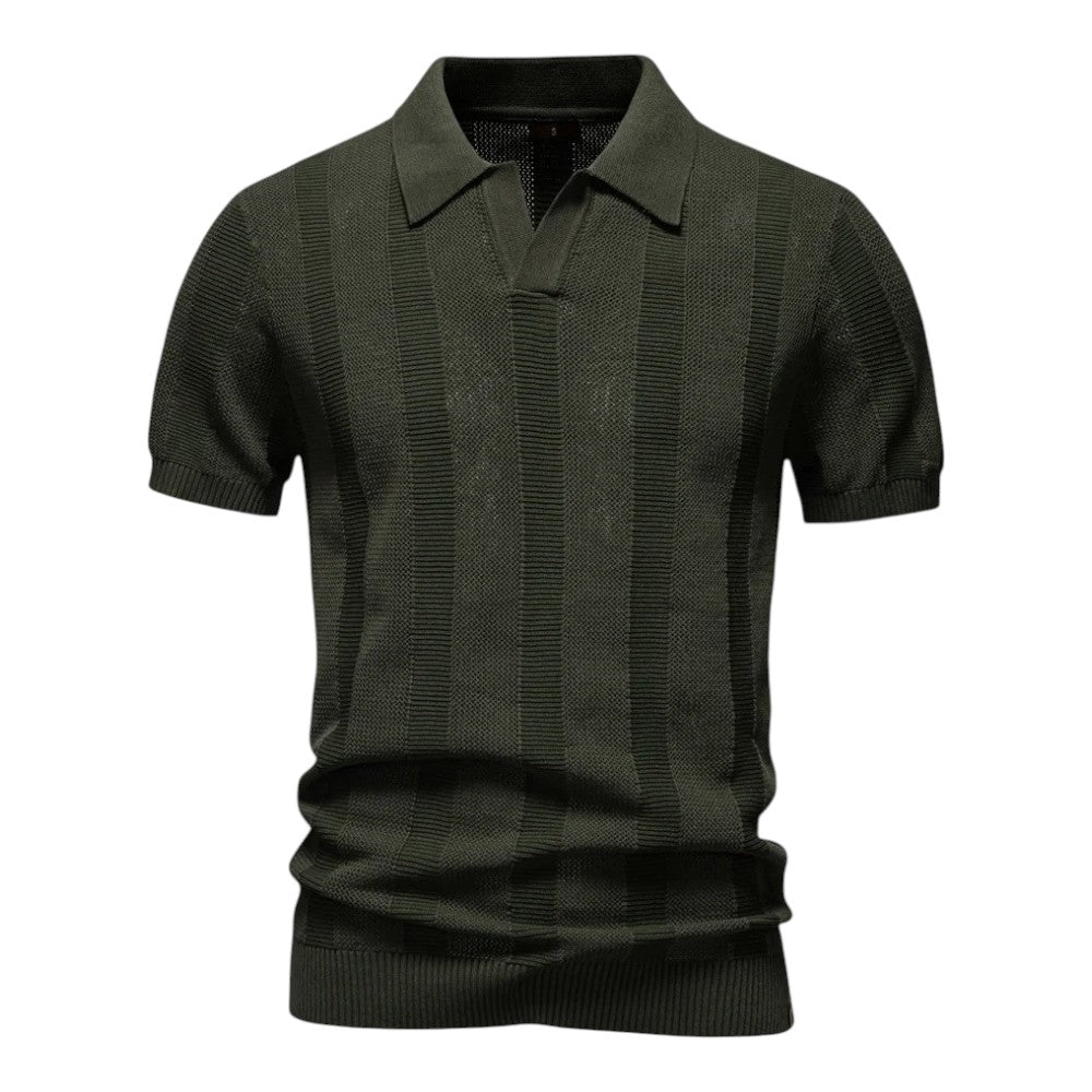 ARNAUD LYON | POLO EN MAILLE ÉLEVÉE