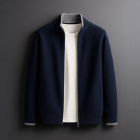 ARNAUD LYON | VESTE EN MAILLE AVEC ZIP