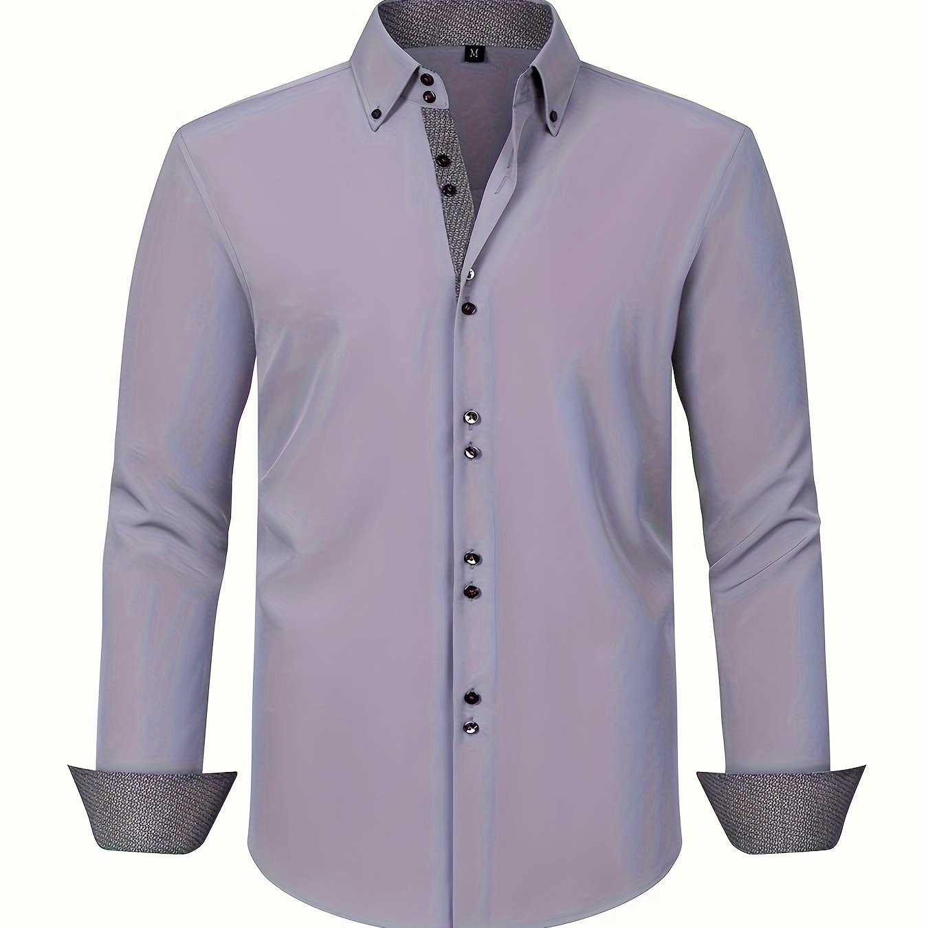 ARNAUD LYON | CHEMISE ÉLÉGANTE LÉGÈRE AVEC DÉTAILS CONTRASTÉS