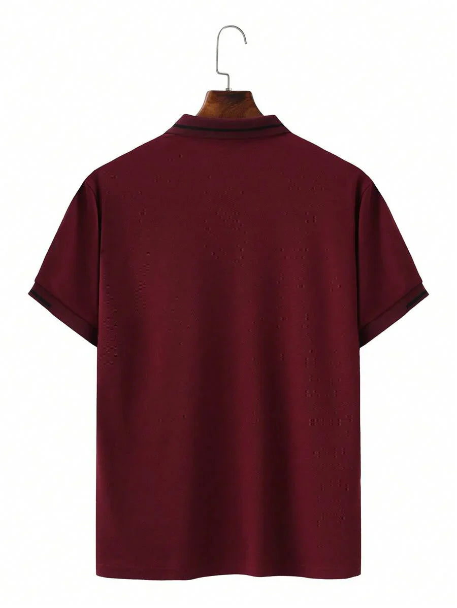 ARNAUD LYON | Polo Élégant Pour Les Journées D'Été Au Travail