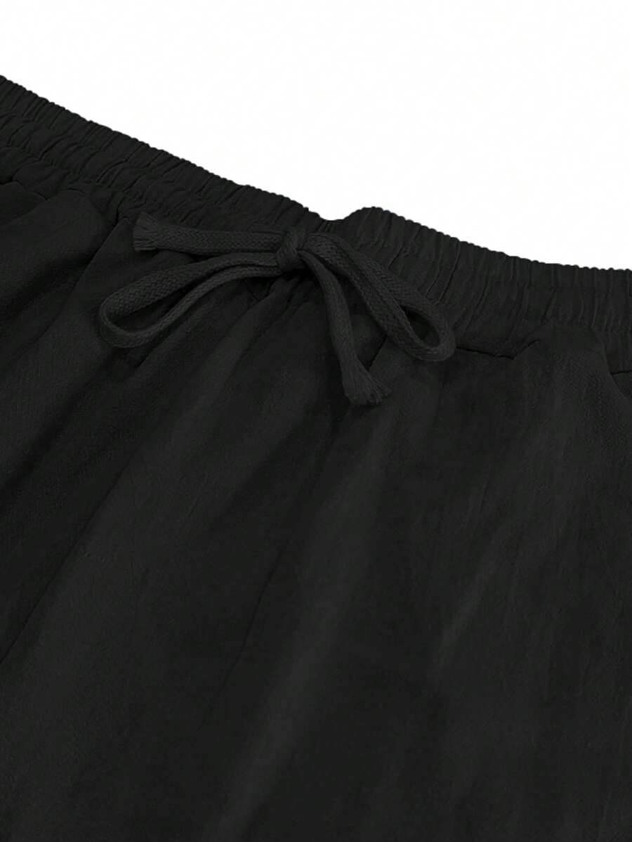 ARNAUD LYON | PANTALON LÉGER EN LIN AVEC CORDON