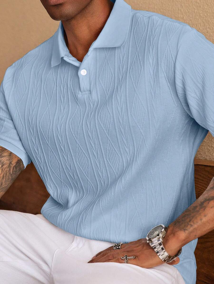 ARNAUD LYON | POLO CASUAL ÉTÉ AVEC BOUTONS