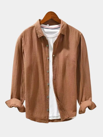 ARNAUD LYON | CHEMISE ÉLÉGANTE EN COTON DOUX COMME DE LA SOIE