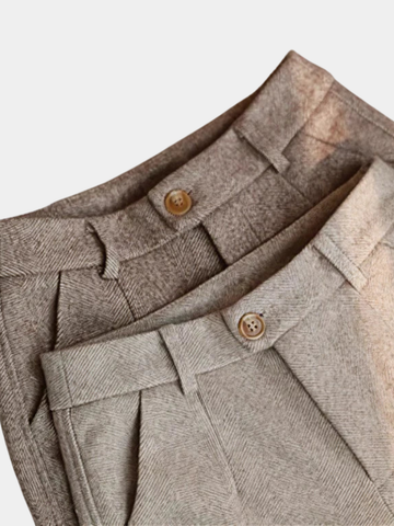 ARNAUD LYON | Pantalons Élégants En Pure Laine Sur Mesure