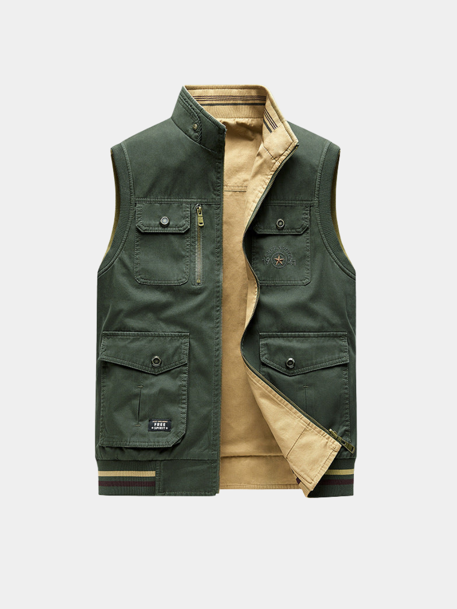ARNAUD LYON | GILET HOMME EN COTON PREMIUM DE LUXE