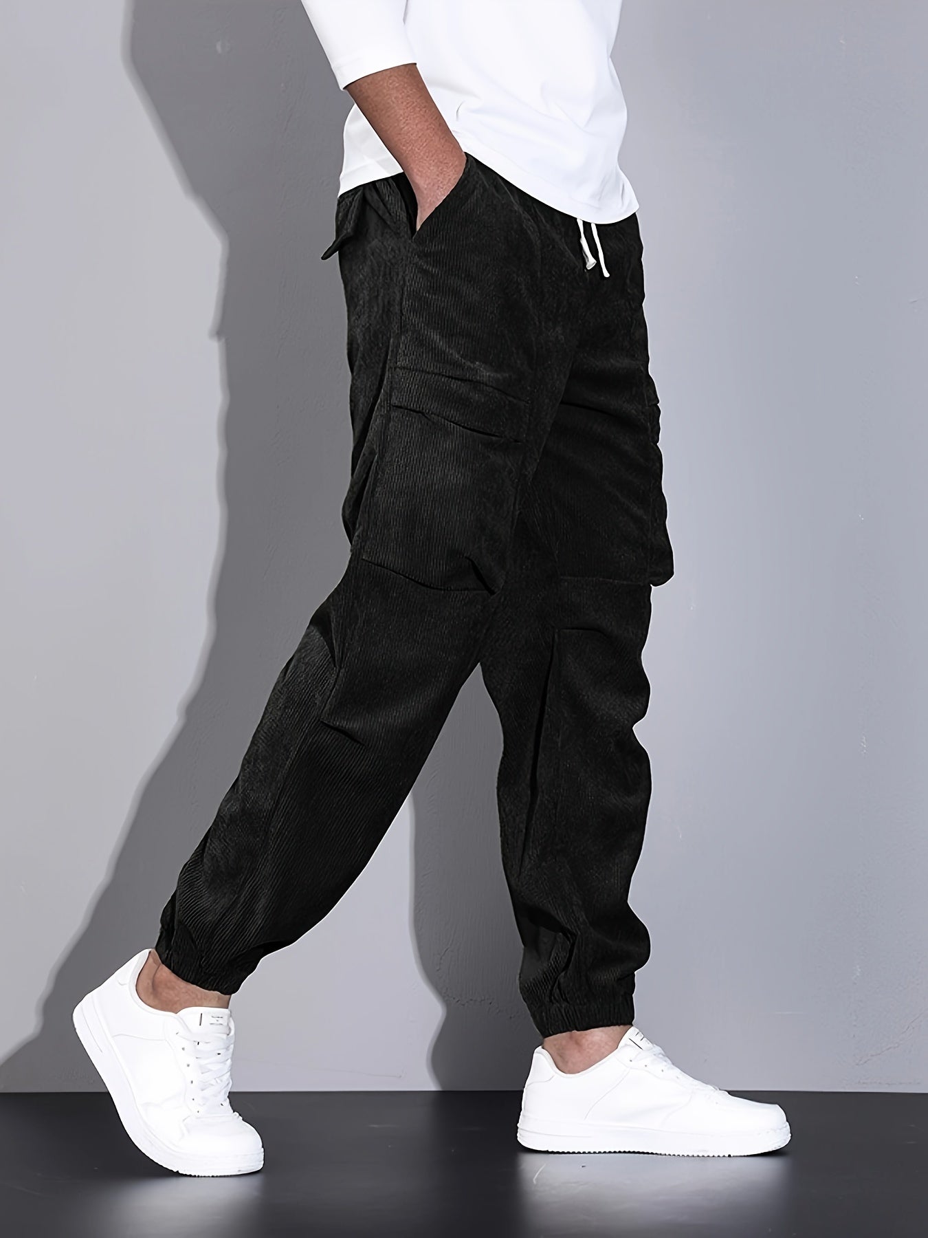 ARNAUD LYON | PANTALON CARGO EN CORDUROY