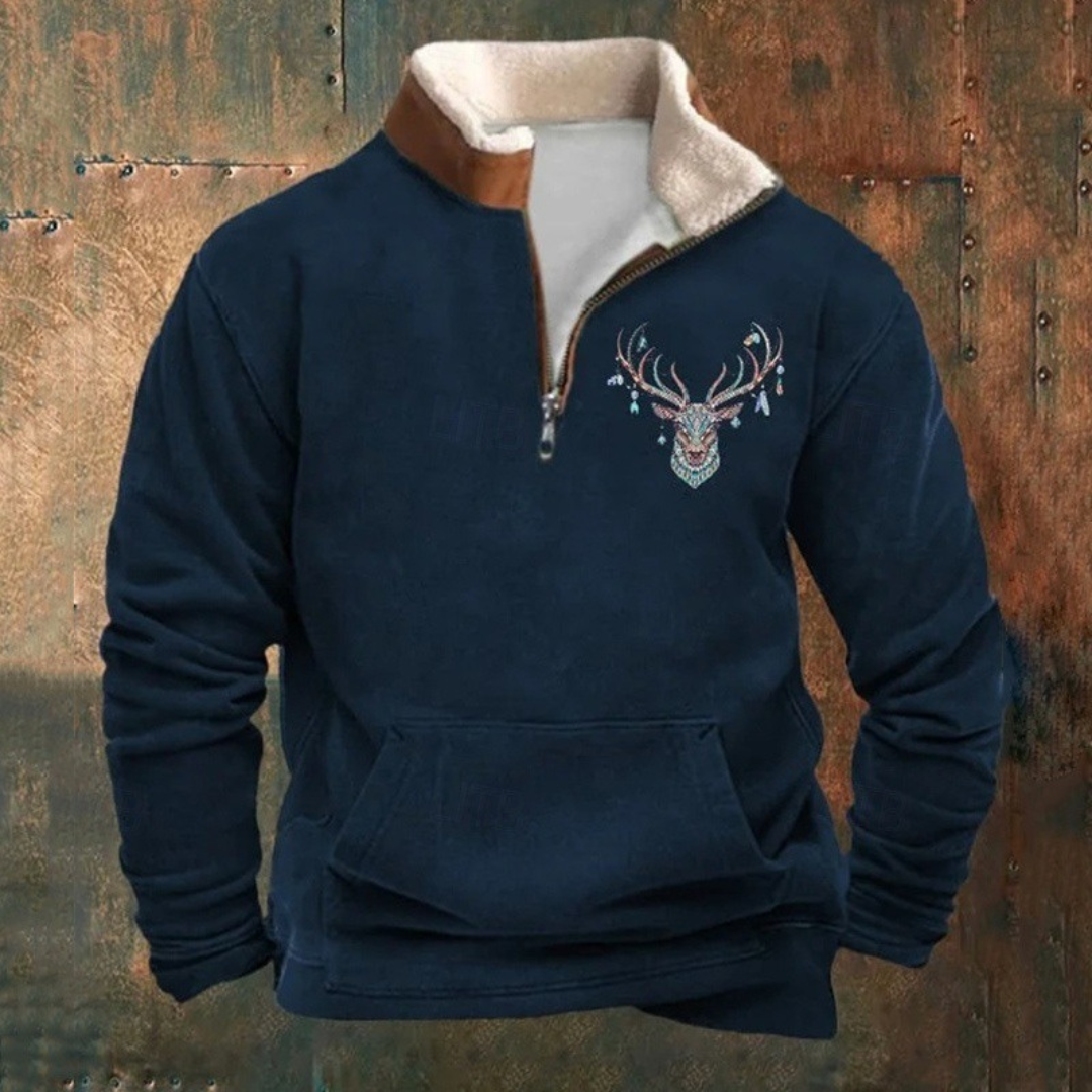 ARNAUD LYON | PULL CASUAL AVEC ZIP