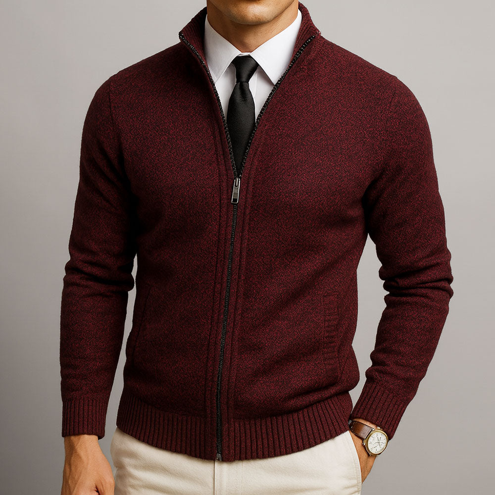 ARNAUD LYON | CARDIGAN EN LAINE SUR MESURE