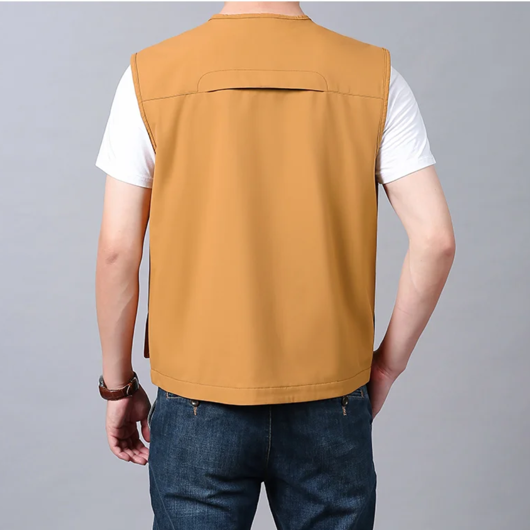 ARNAUD LYON | GILET CARGO RESPIRANT MULTI-POCHES