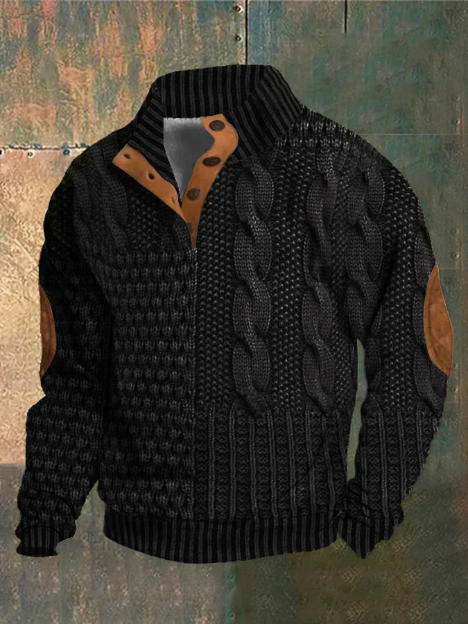 ARNAUD LYON | PULLOVER CHAUD À MOTIF