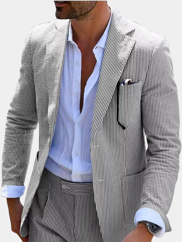 ARNAUD LYON | COMPLET ÉTÉ À RAYURES (PANTALONS + VESTE)