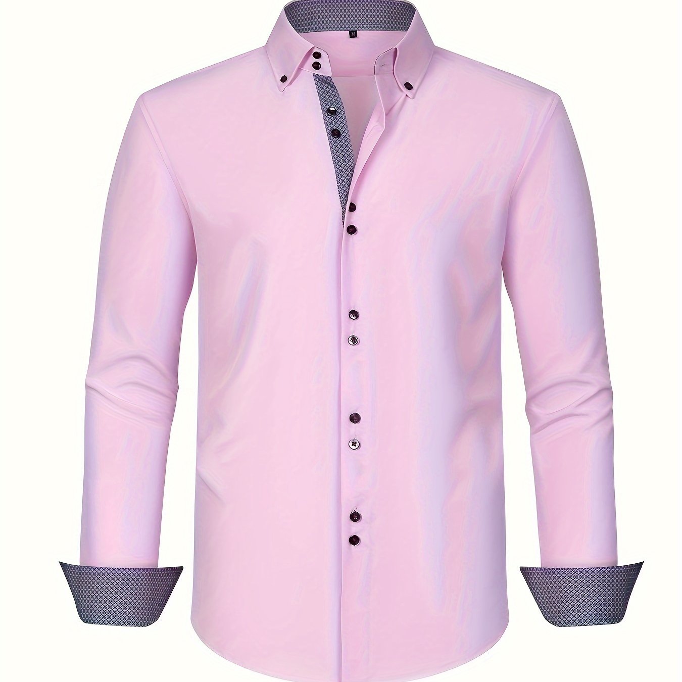 ARNAUD LYON | CHEMISE ÉLÉGANTE LÉGÈRE AVEC DÉTAILS CONTRASTÉS