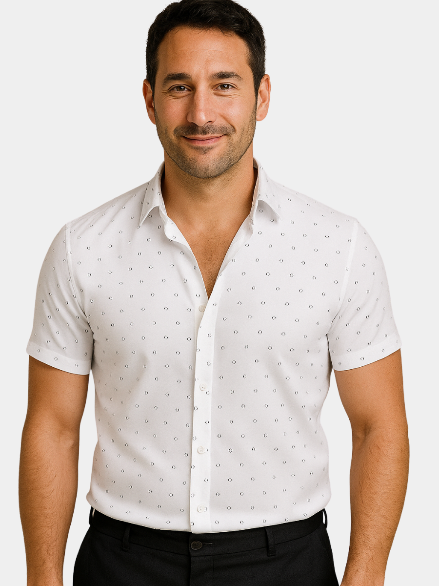 ARNAUD LYON | CHEMISE D'ÉTÉ AVEC IMPRIMÉ