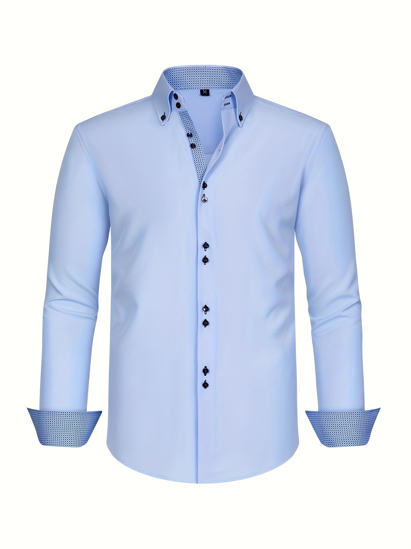 ARNAUD LYON | CHEMISE ÉLÉGANTE LÉGÈRE AVEC DÉTAILS CONTRASTÉS