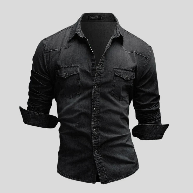 Lenoir™ - Chemise en denim au style moderne