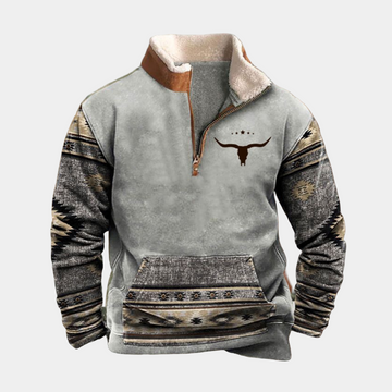 ARNAUD LYON | PULL AVEC DEMI-FERMETURE AUTOMNALE