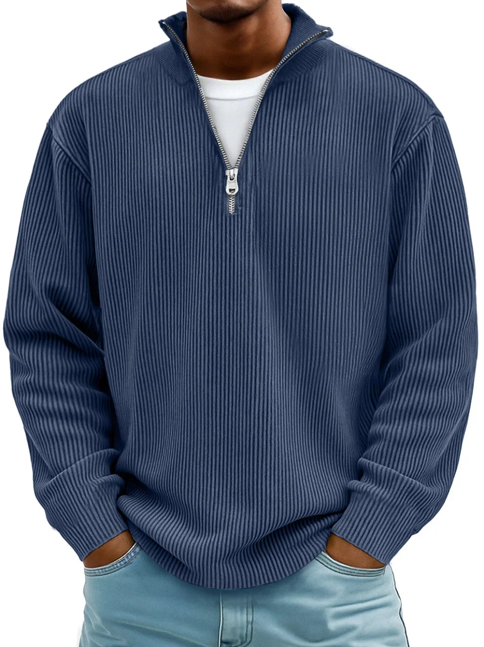 ARNAUD LYON | PULL AVEC ZIP TENDANCE