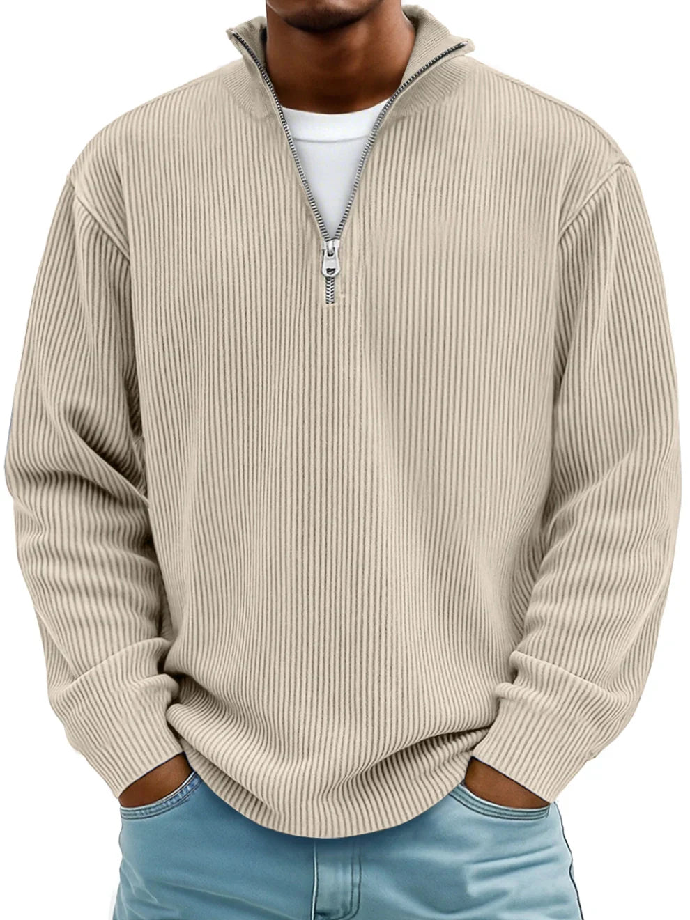 ARNAUD LYON | PULL AVEC ZIP TENDANCE