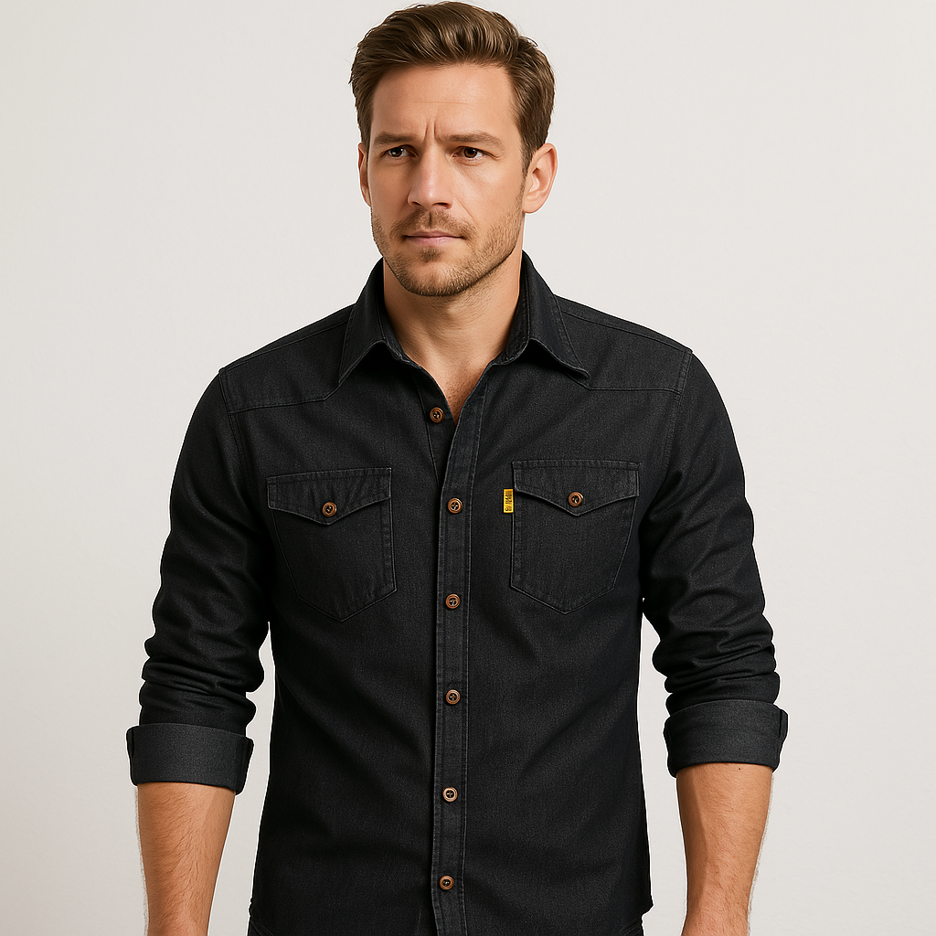 ARNAUD LYON | CHEMISE EN DENIM SLIM