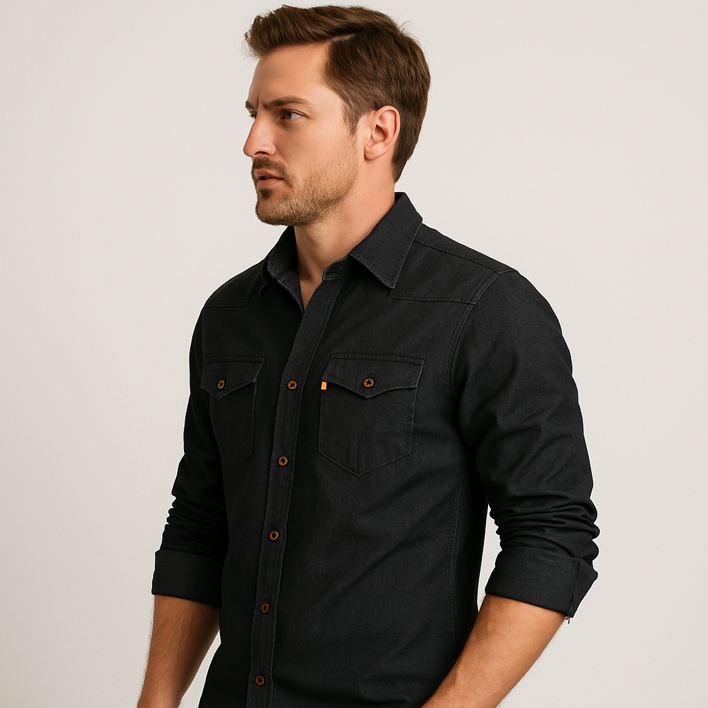 ARNAUD LYON | CHEMISE EN DENIM SLIM